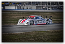 Brumos Porsche #58 Daytona Prototype Test Days